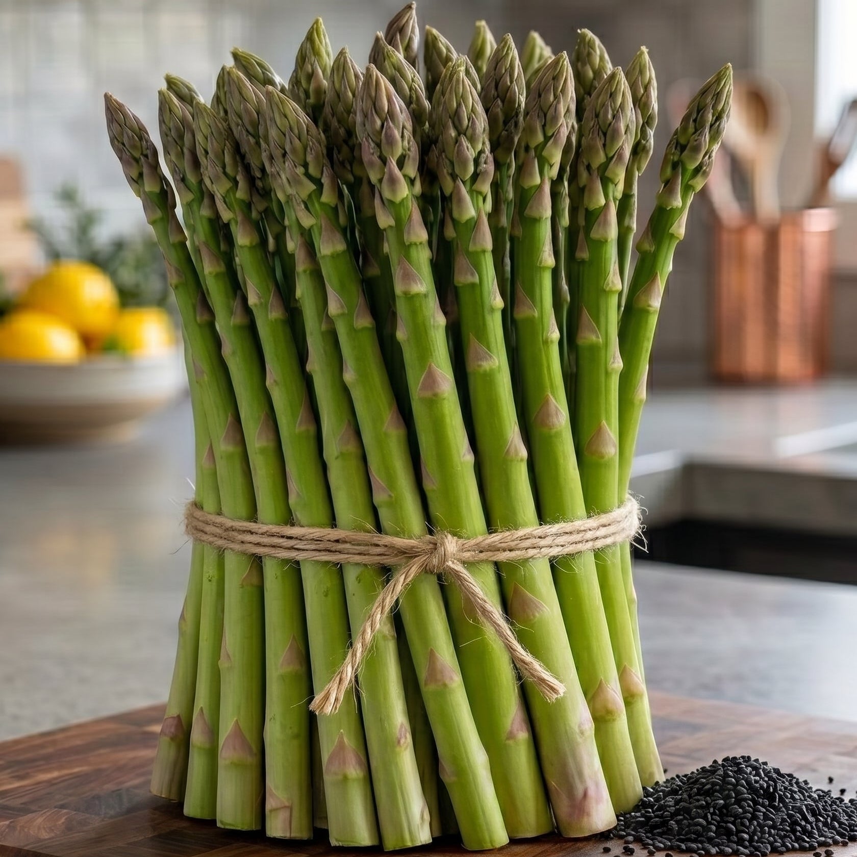 300pcs Asparagus Seeds - 100% Pure Heirloom, No Fillers, Perennial Vegetable
